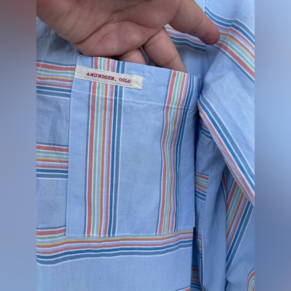 Amundsen Sports Beach Shirt dress size medium in carioca print color medium - Picture 9 of 17